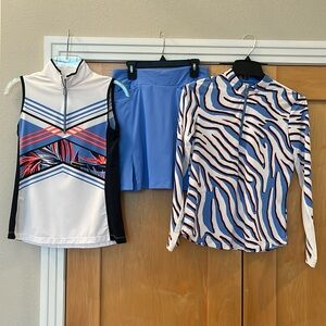 Tail three-piece golf outfit